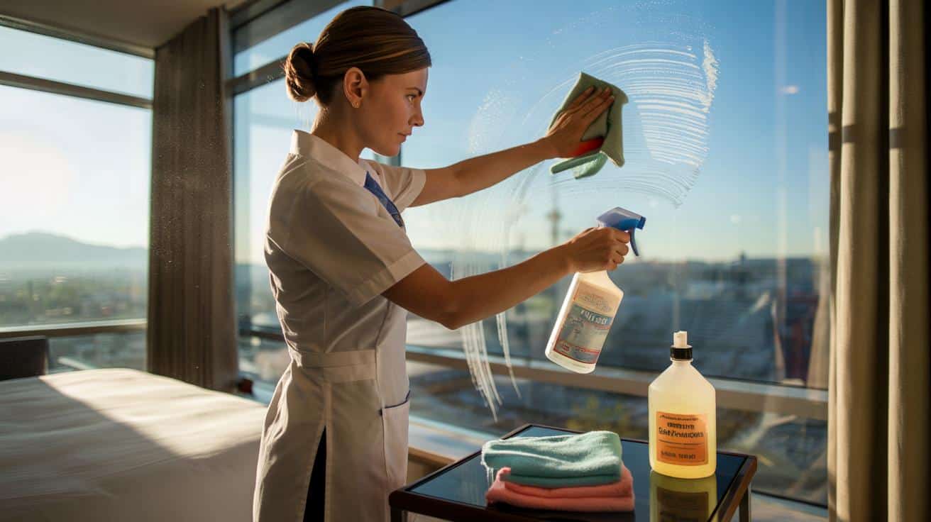 Sekret lśniącej szyby bez smug – robią tak sprzątaczki z hoteli