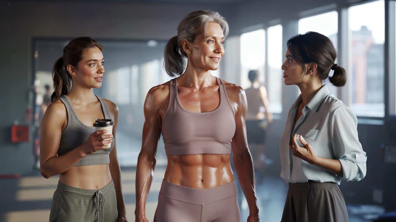 Sekret płaskiego brzucha po 58 – robią to kobiety które wyglądają na 42