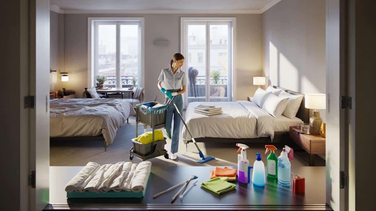 Sekret sprzątaczek Airbnb – jak szybko przygotować mieszkanie