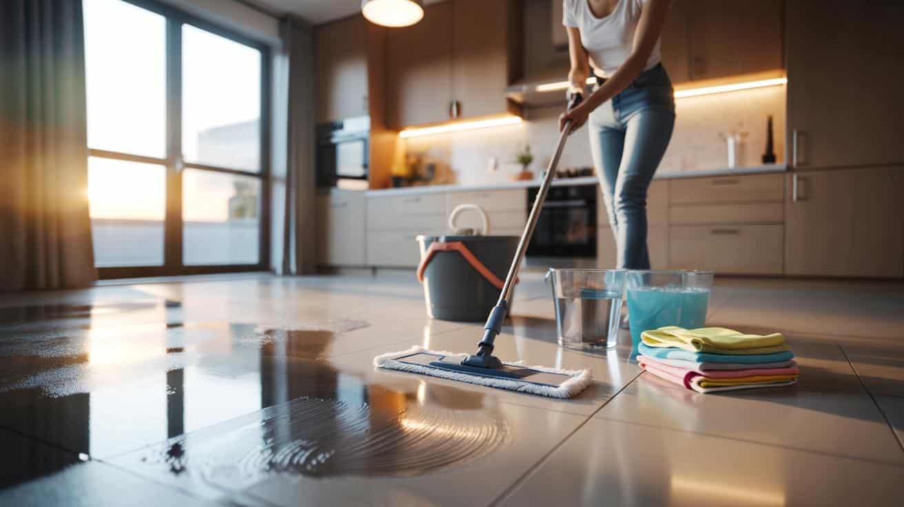 Sekret sprzątaczek: jak myć podłogę, żeby nie było smug