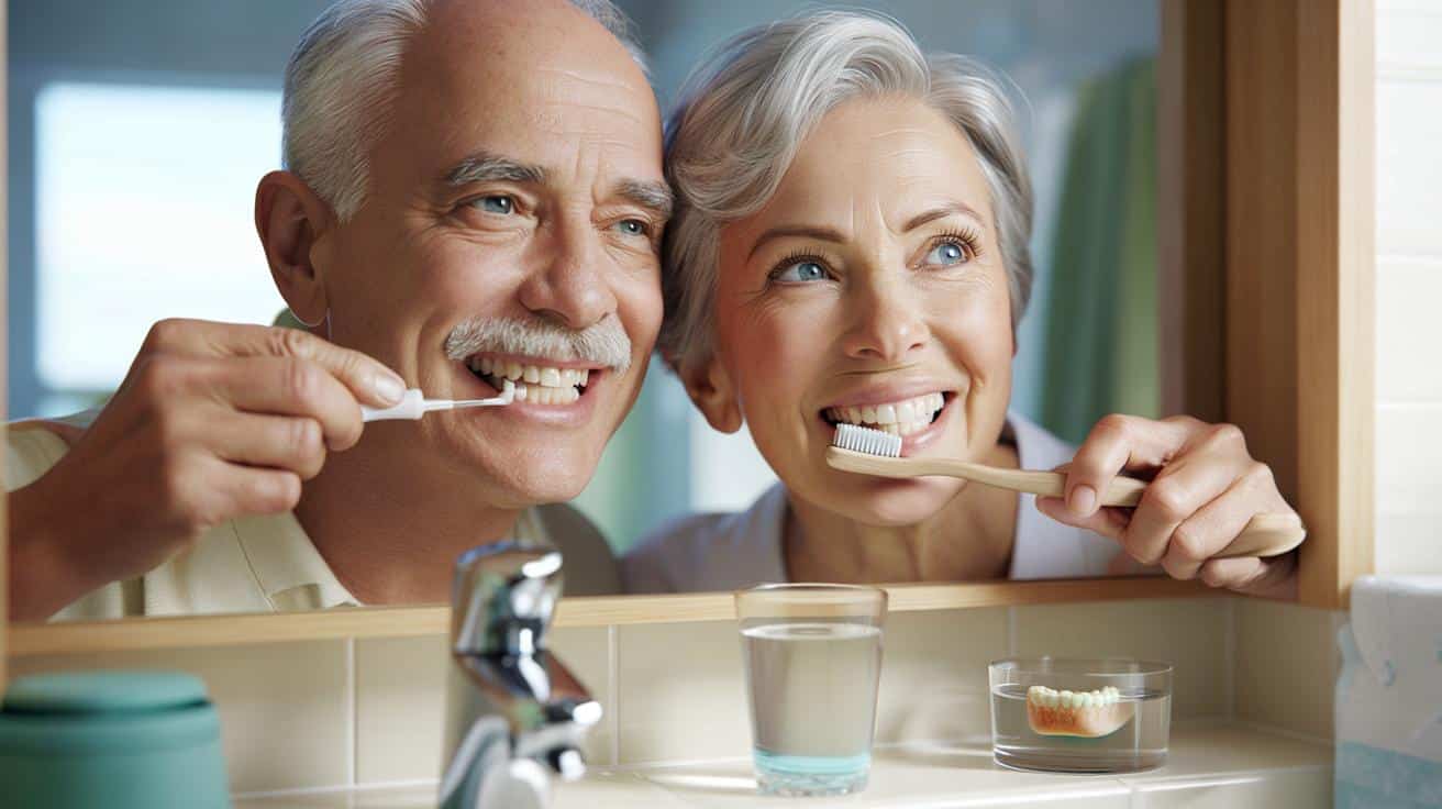 Sekret zdrowych dziąseł po 65 – nie tylko nitkowanie