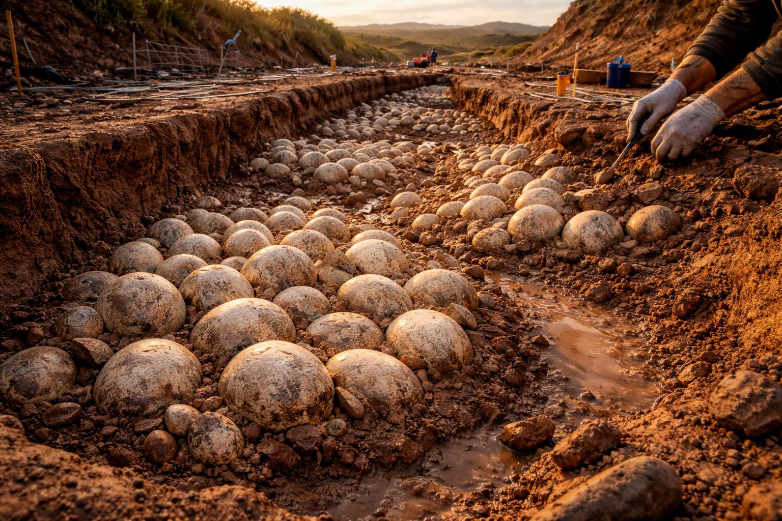Setki jaj dinozaurów sprzed 70 mln lat odkryte w jednym miejscu