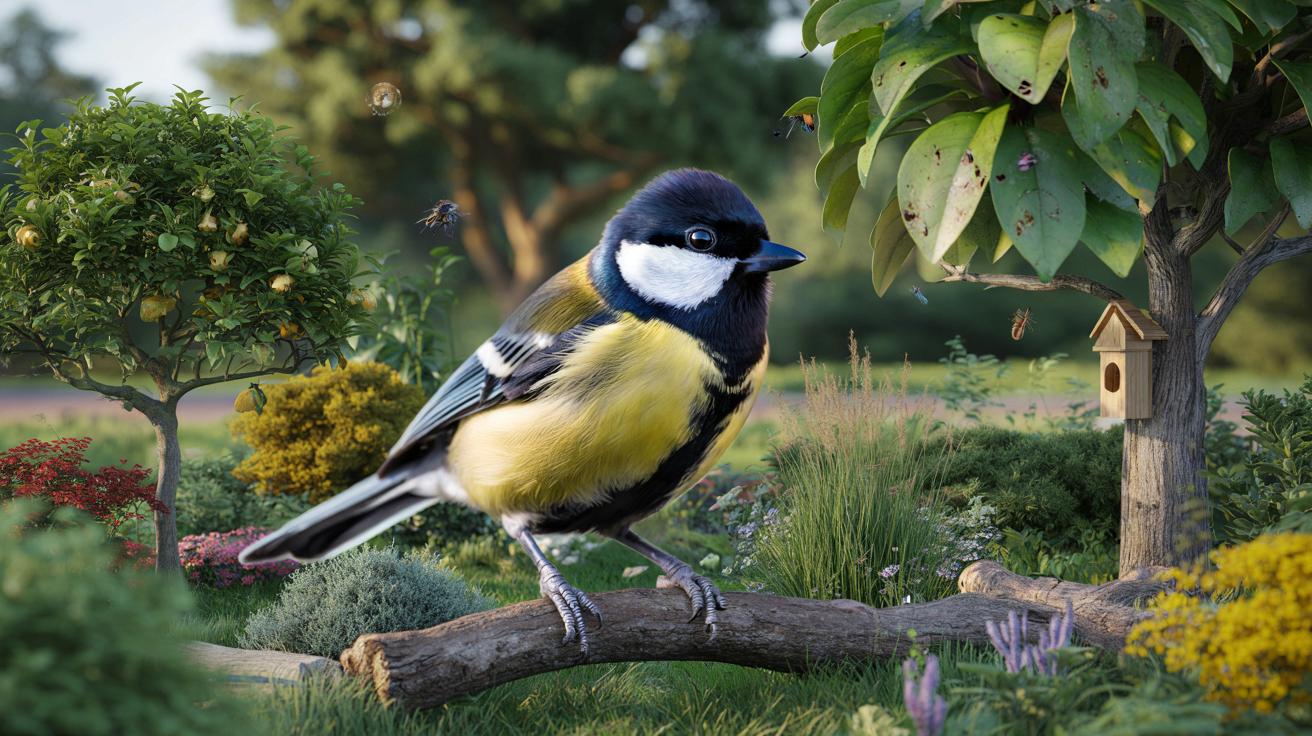 Sikorka jak domowy „czujnik” natury. Co mówi o twoim ogrodzie?