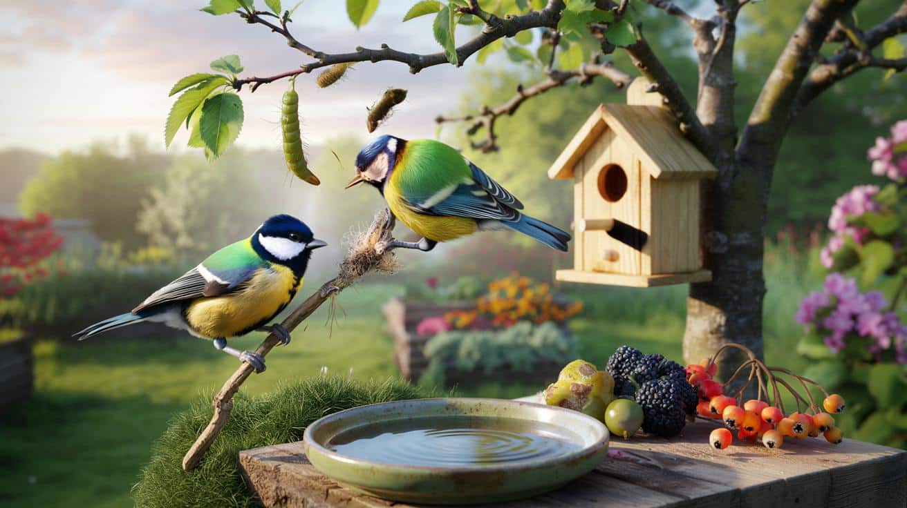 Sikory kontra szkodniki: prosty sposób, by zwabić je do ogrodu