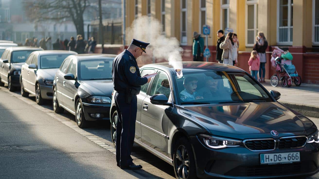 Silnik chodzi na postoju? Kierowcy ryzykują wysoki mandat i zdrowie
