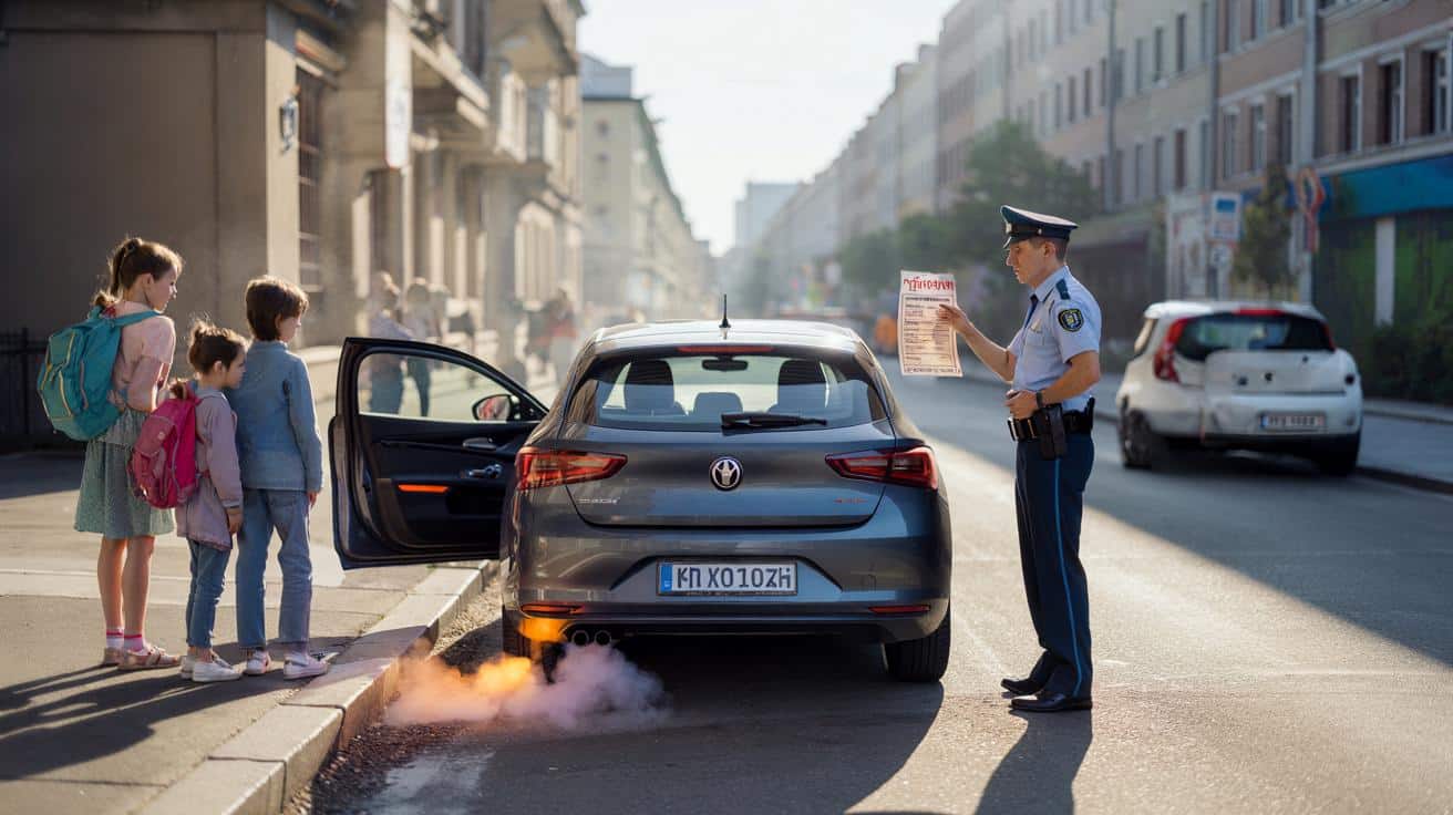 Silnik na postoju? Jeden nawyk, który może kosztować cię 135 euro