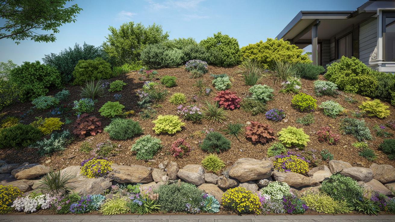 Skalisty nasyp za domem? Oto tani sposób na kwitnącą skarpę