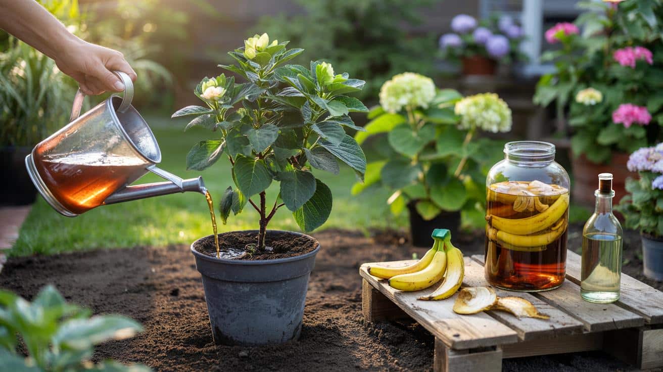 Skórka banana i ocet: tani nawóz, który ratuje słabe rośliny