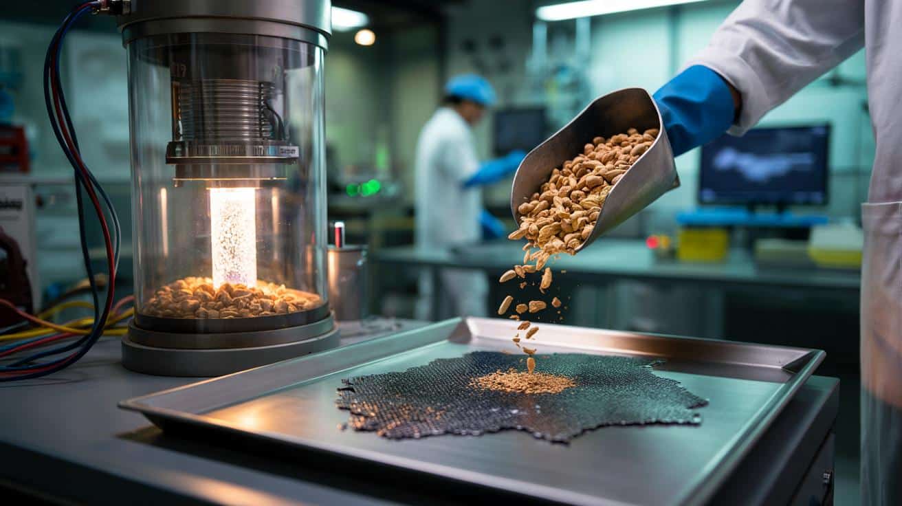 Skorupki po orzeszkach ziemnych zamieniają się w tani grafen dla przemysłu