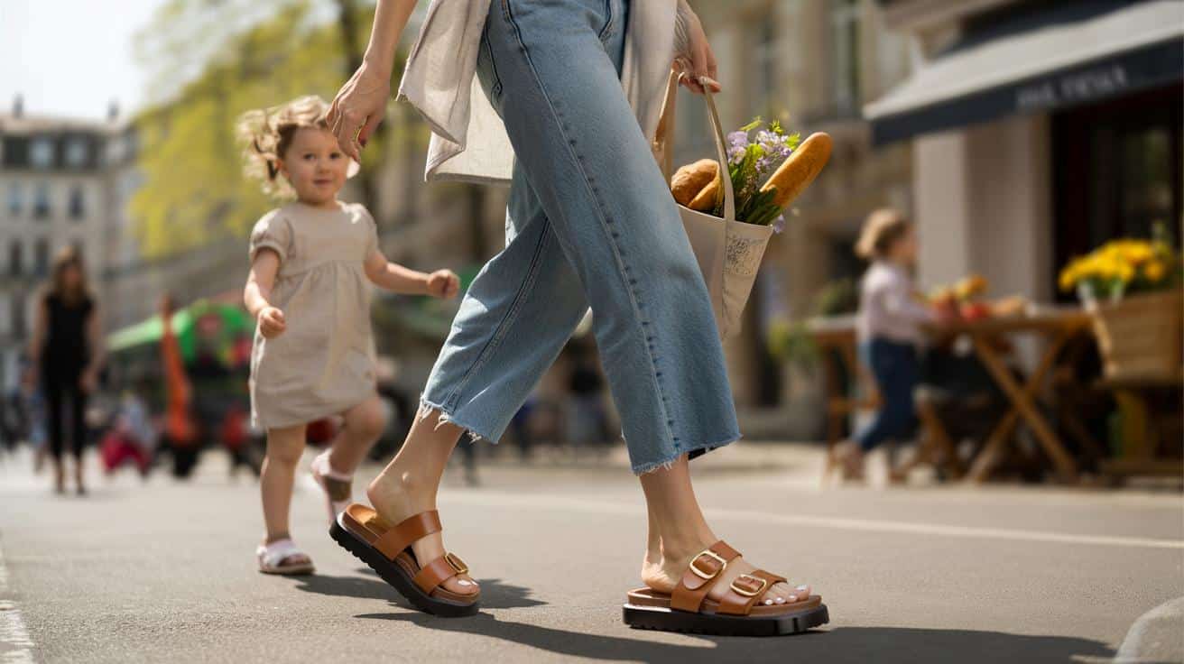 Skórzane sandały M&S, które pokochają zabiegane mamy tej wiosny