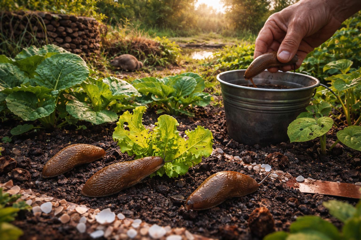 Ślimaki w ogrodzie: kiedy odpuścić, a kiedy reagować?