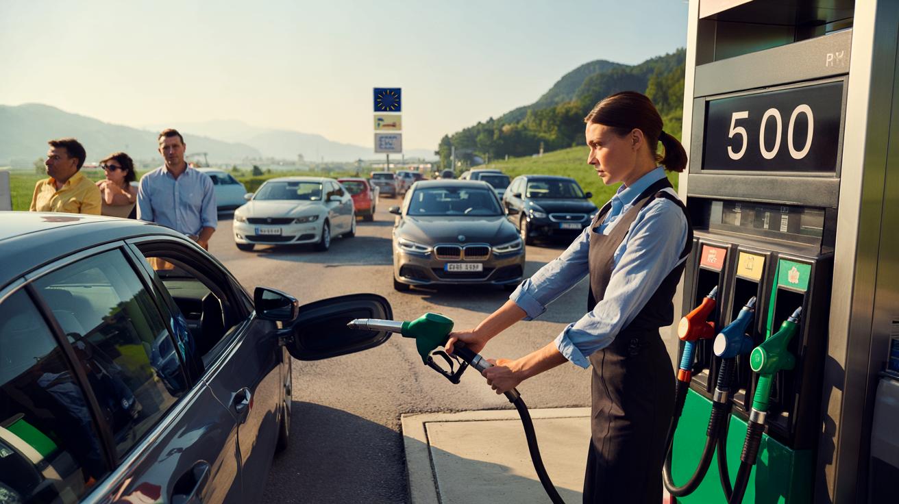 Słowenia jako pierwsza w UE wprowadza limity na tankowanie paliwa