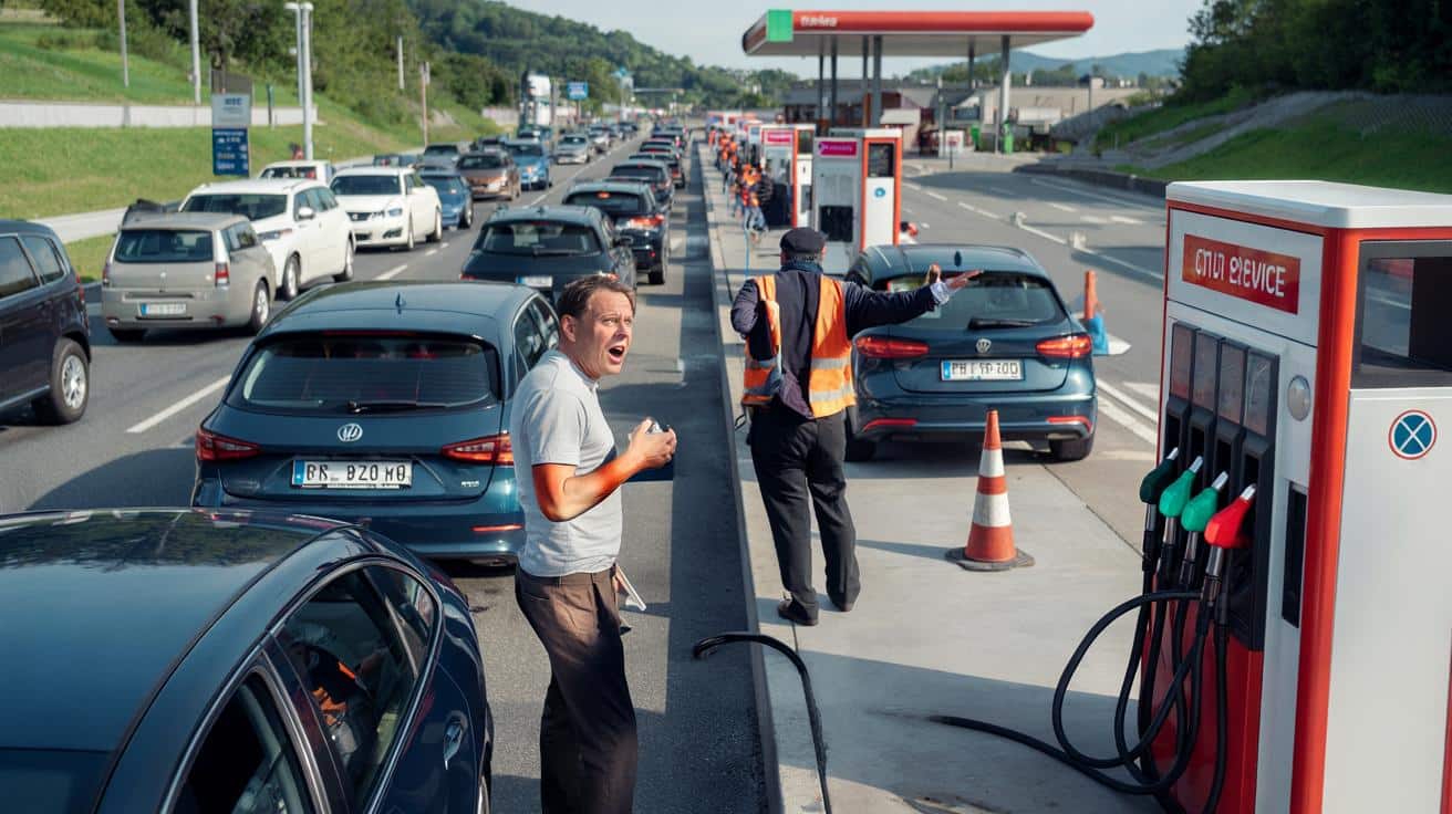 Slowenia pierwsza w UE wprowadza limity paliwa. Kierowcy w szoku