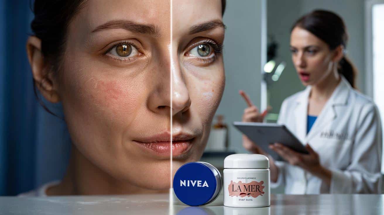 Smaczny test: krem Nivea za grosze kontra luksus za fortunę. Wynik zaskoczył nawet dermatologa