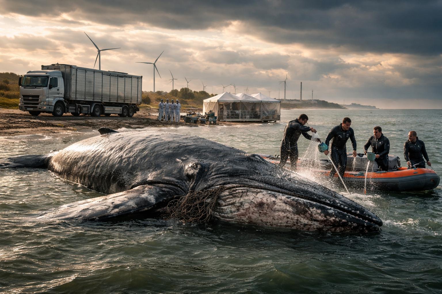 Śmiertelnie chory wieloryb w Bałtyku. Co zrobią z jego ciałem?