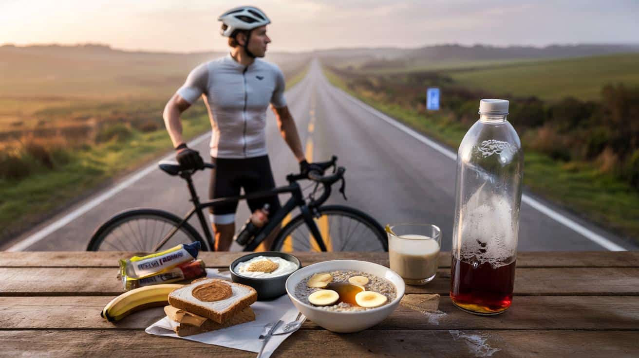 Śniadanie przed długą jazdą na rowerze czy pusta żołądek? Ekspert rozwiewa wątpliwości