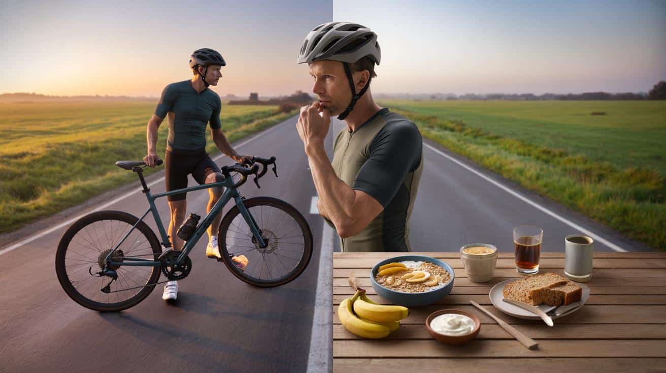 Śniadanie przed rowerem czy jazda na pusty żołądek? Ekspert rozwiewa wątpliwości