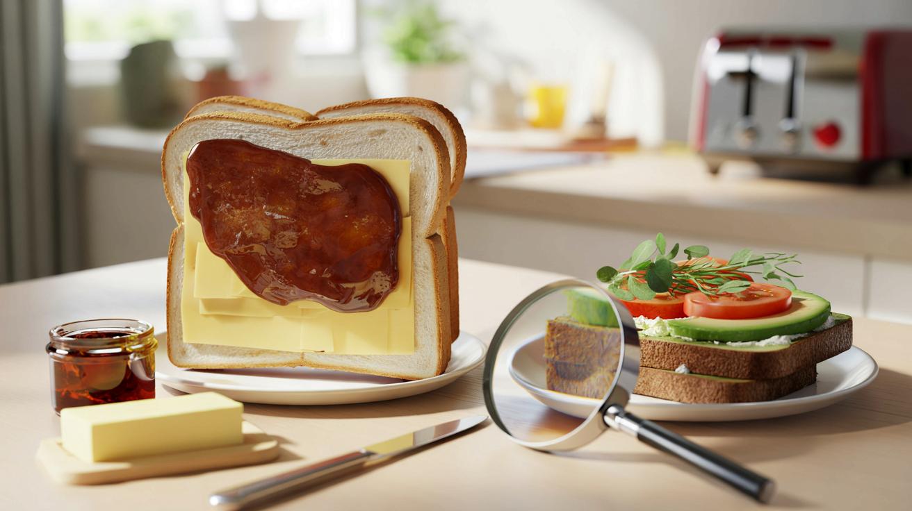 Śniadaniowy toast pod lupą: co naprawdę kładziesz na talerz?