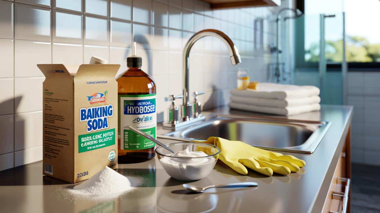 Soda oczyszczona i woda utleniona: duet, który czyści dom na błysk