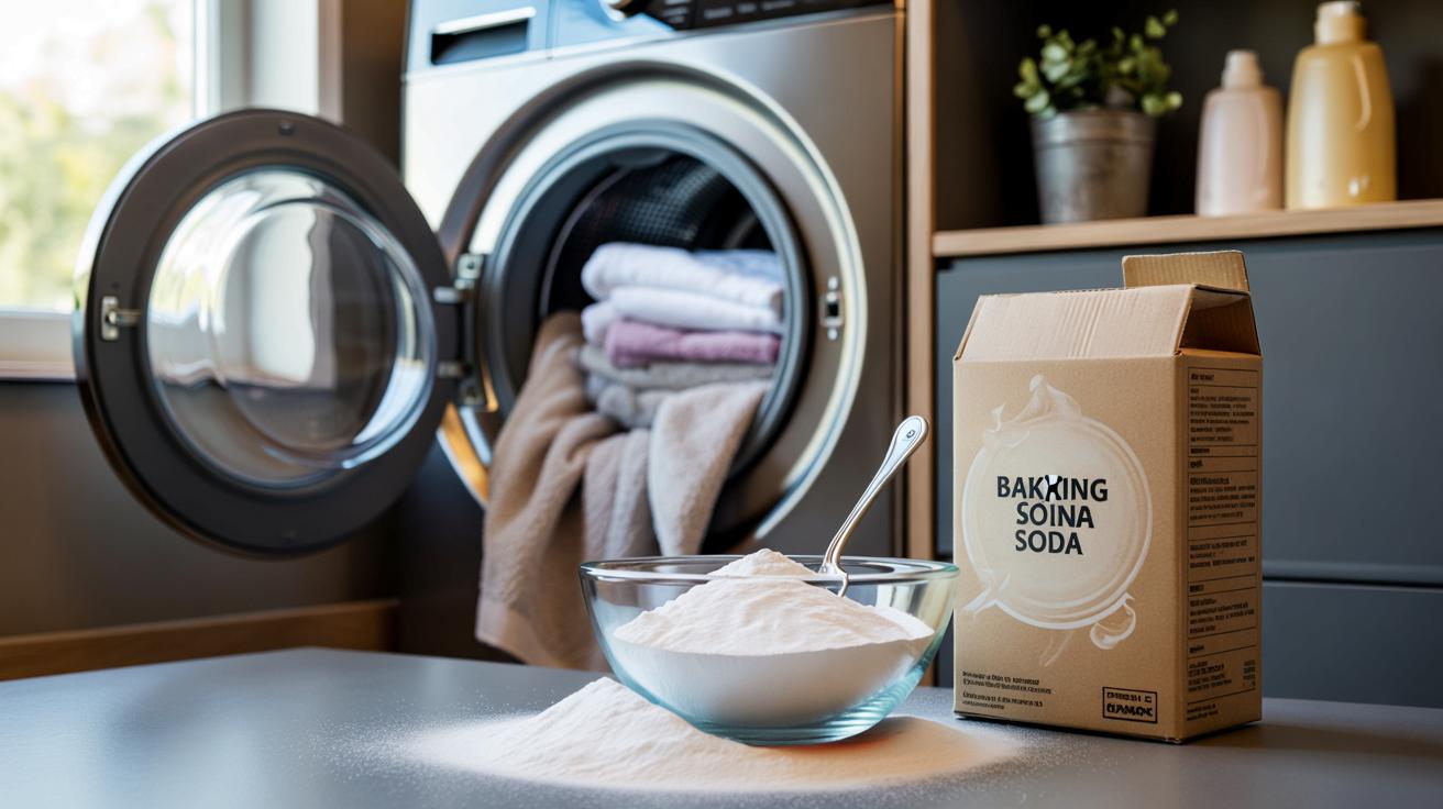 Soda oczyszczona w pralce: prosty trik na miękki i świeży pranie