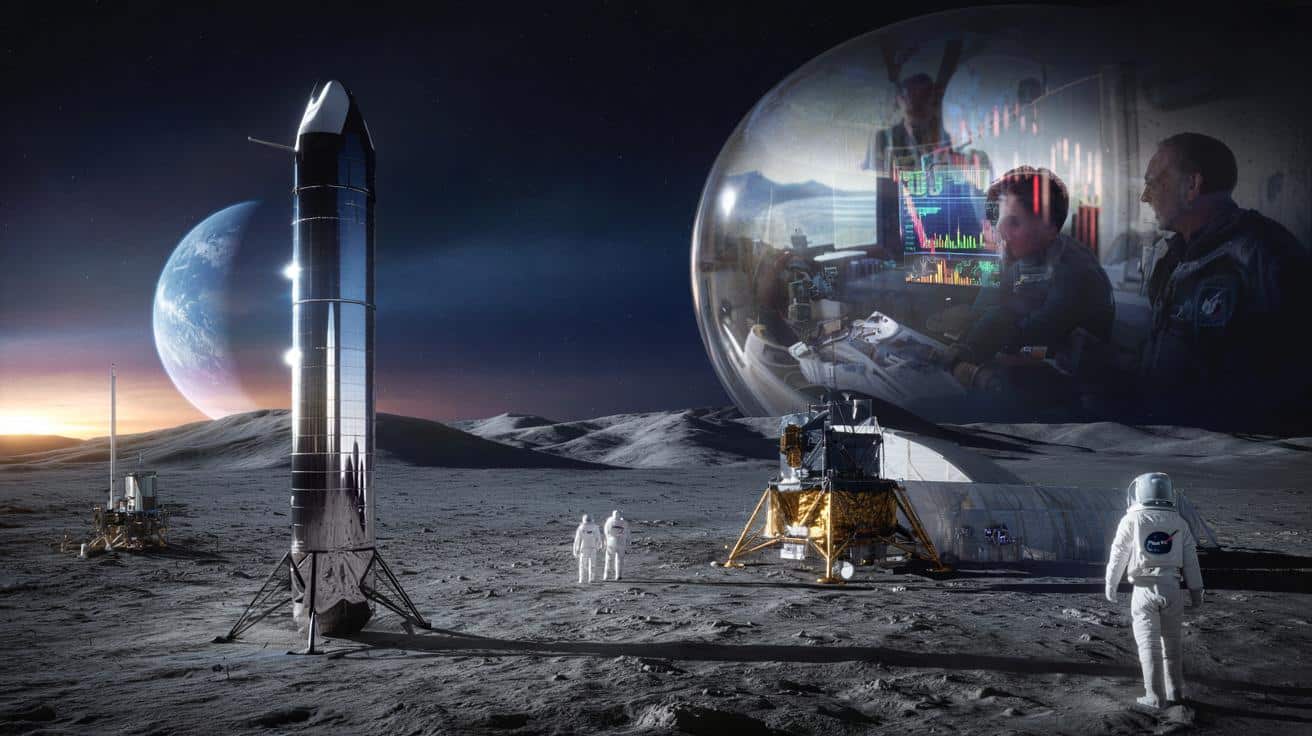 SpaceX wchodzi na giełdę. NASA oddaje Księżyc Dolinie Krzemowej