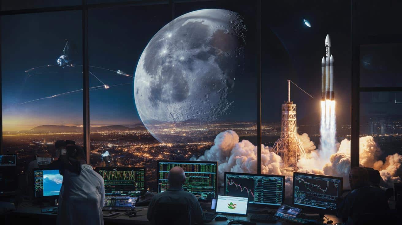 SpaceX wchodzi na giełdę, NASA zmienia kurs. Księżyc przejmuje Dolina Krzemowa