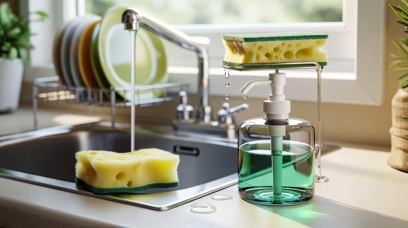 Specjaliści ostrzegają przed gąbką do naczyń. Ten gadżet z Action za 3 zł zmienia zasady gry