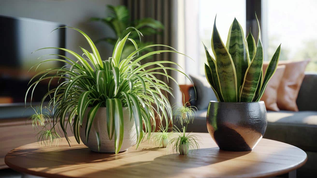 Spider plant a snake plant: dwie rośliny, które łatwo pomylić, a są zupełnie inne