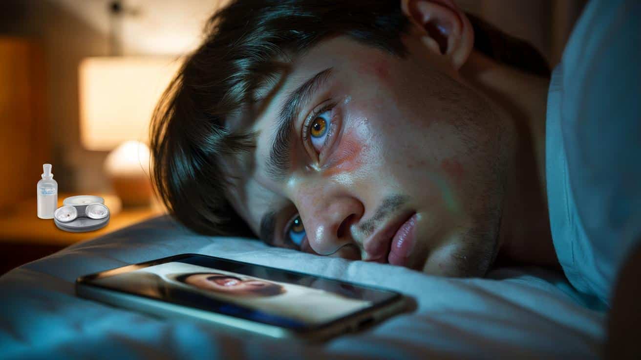 Śpisz w soczewkach kontaktowych „tylko raz”? Rogówka nigdy nie zapomina