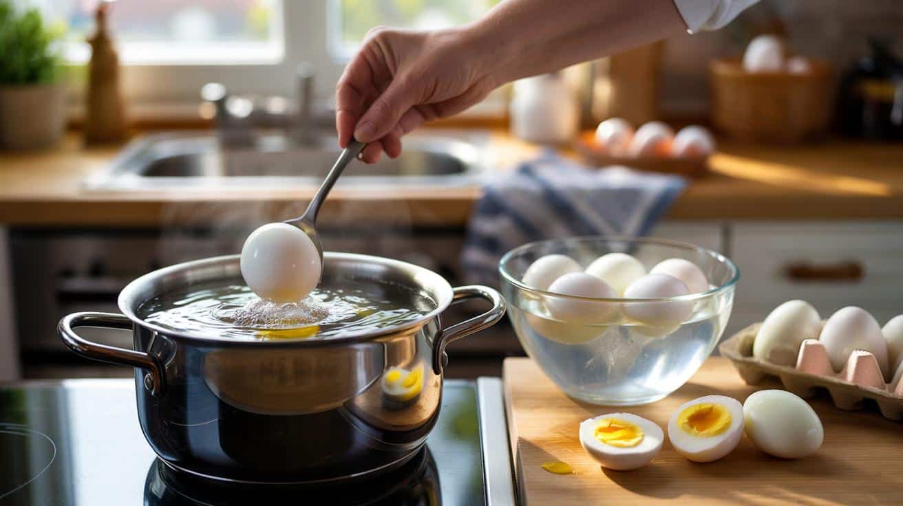 Ten sposób gotowania jajek na twardo zmienia wszystko, wystarczy jeden prosty krok