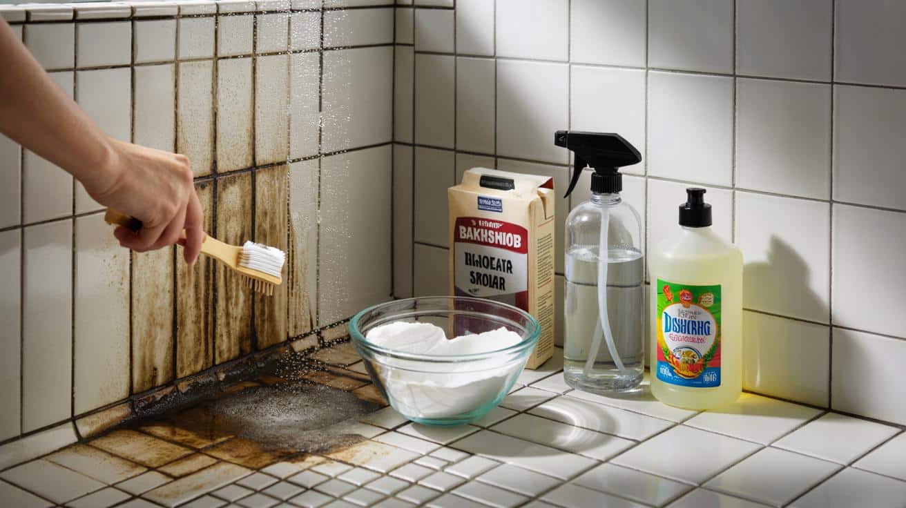 Sposób na pleśń między kafelkami który nie wymaga drogich środków