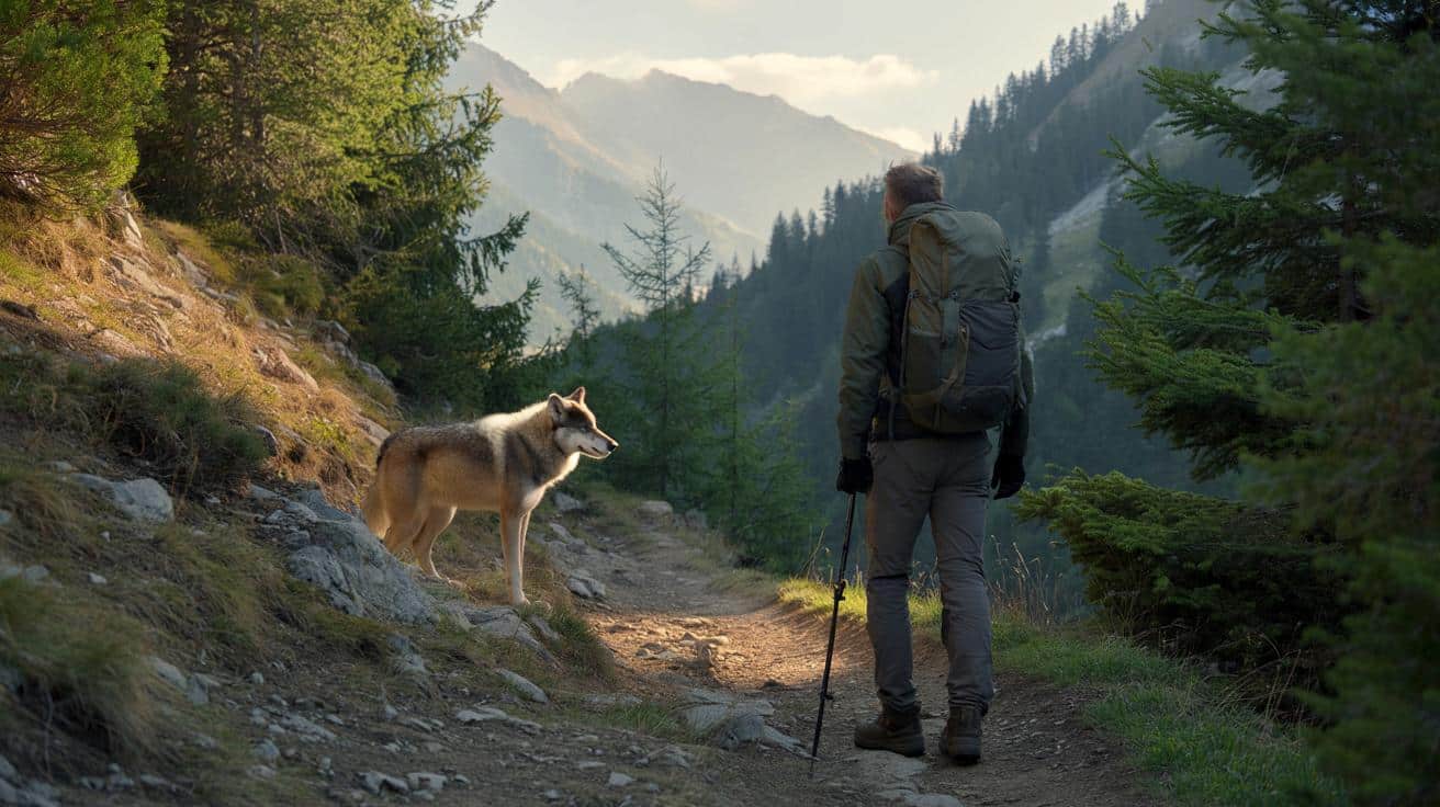 Spotkasz wilka na szlaku w górach? Ten odruch może wszystko zepsuć