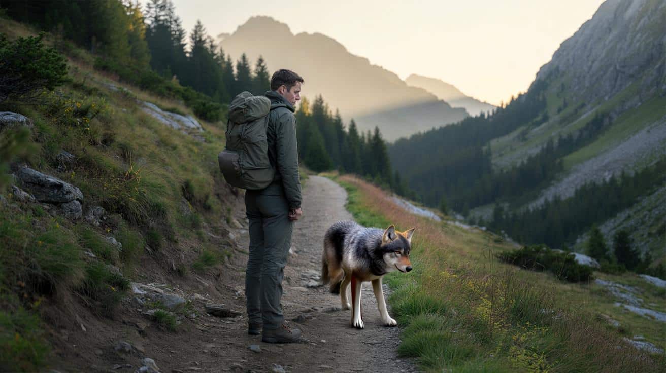Spotykasz wilka na górskim szlaku? Ten odruch może wszystko zepsuć