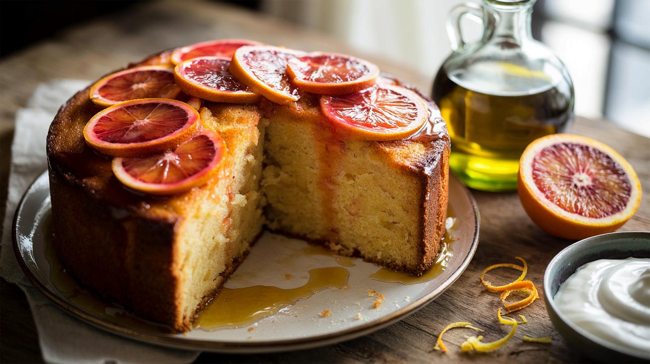 Spróbowałam ciasta cytrusowego z oliwą zamiast masła. Efekt zaskakuje