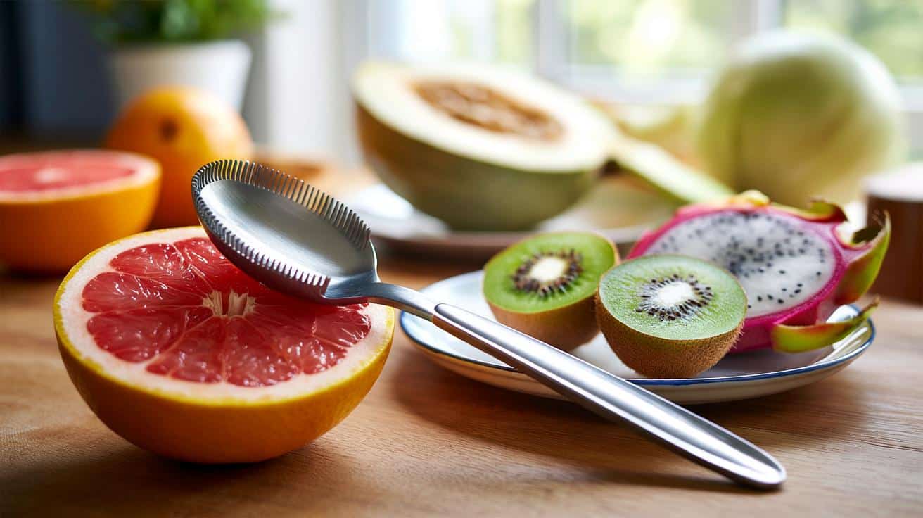 Sprytne łyżki do cytrusów i owoców: gadżet, który odmieni jedzenie grejpfruta