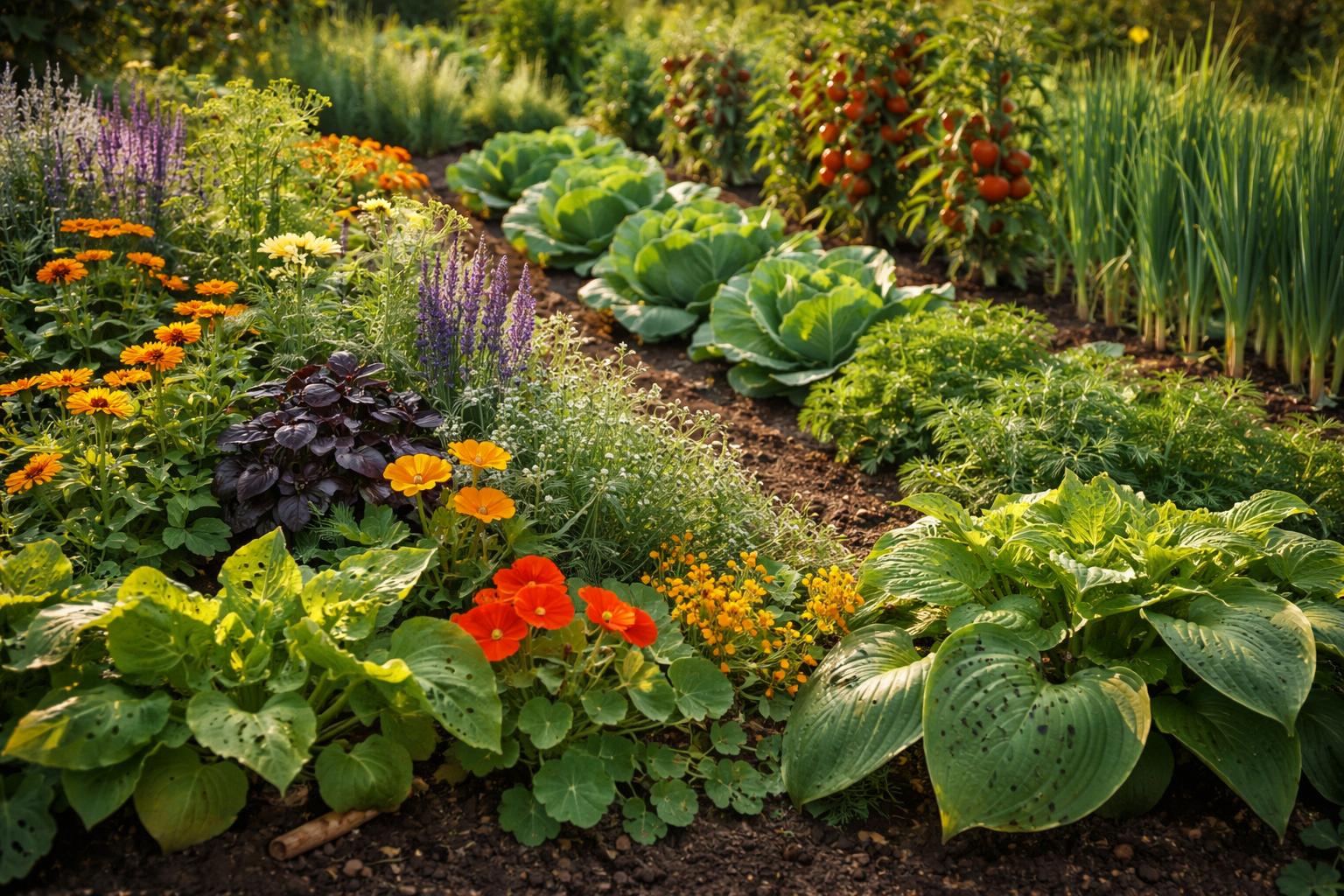 Sprytny trik na szkodniki w warzywniku: jak działa metoda push-pull