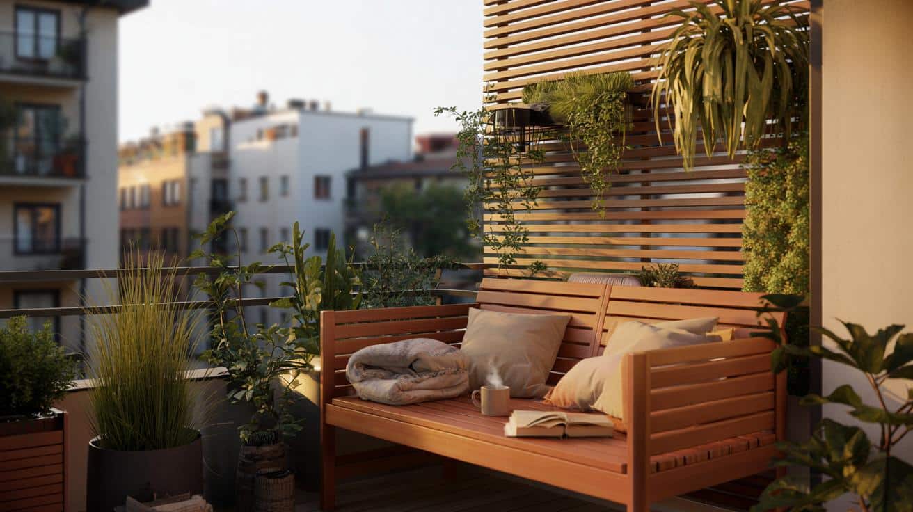 Sprytny trik z IKEA: jeden mebel zmienia balkon w prytny azyl