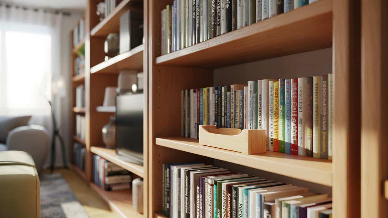 Sprytny trik z IKEA za mniej niż 30 zł: dwa razy więcej książek w tym samym regale