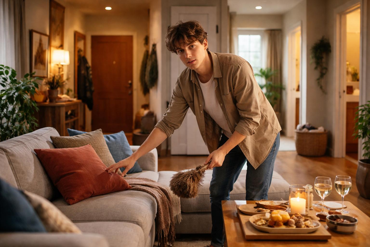 Sprzątasz w panice przed przyjściem gości? Psycholodzy mówią, co to o tobie zdradza