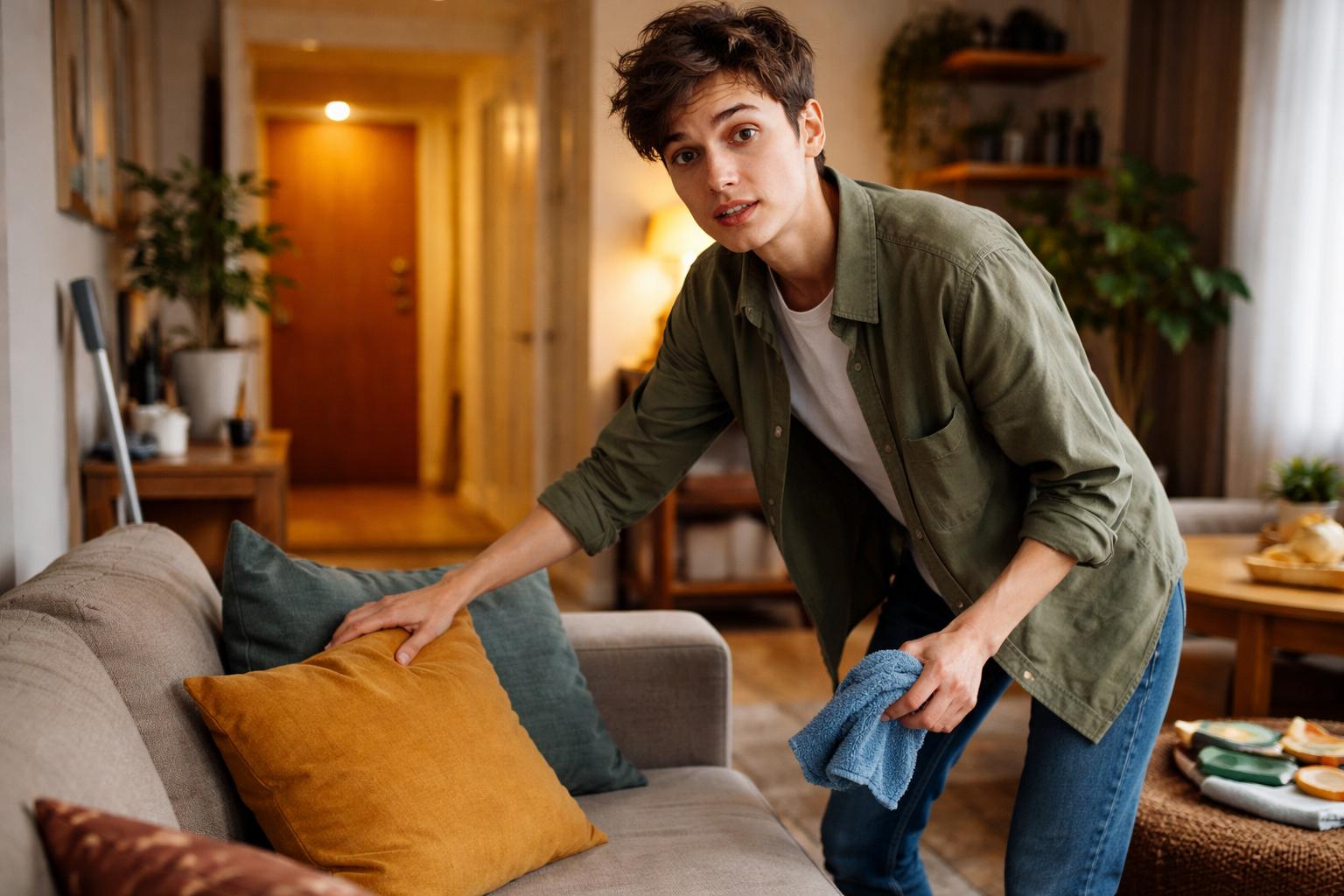 Sprzątasz w panice przed przyjściem gości? Psycholodzy wyjaśniają, co to o tobie mówi