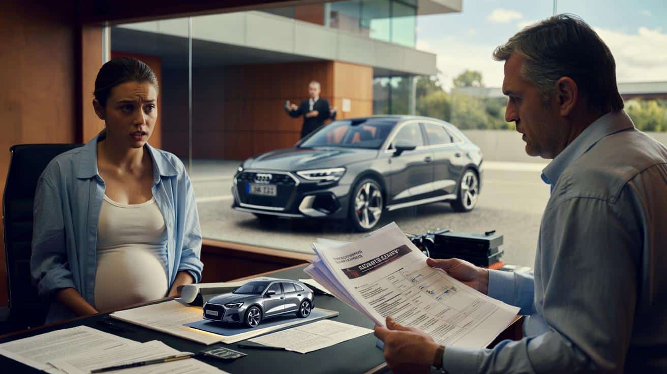 Sprzedała używane Audi w ciąży. Kupujący wrócił z pozwem i rachunkiem