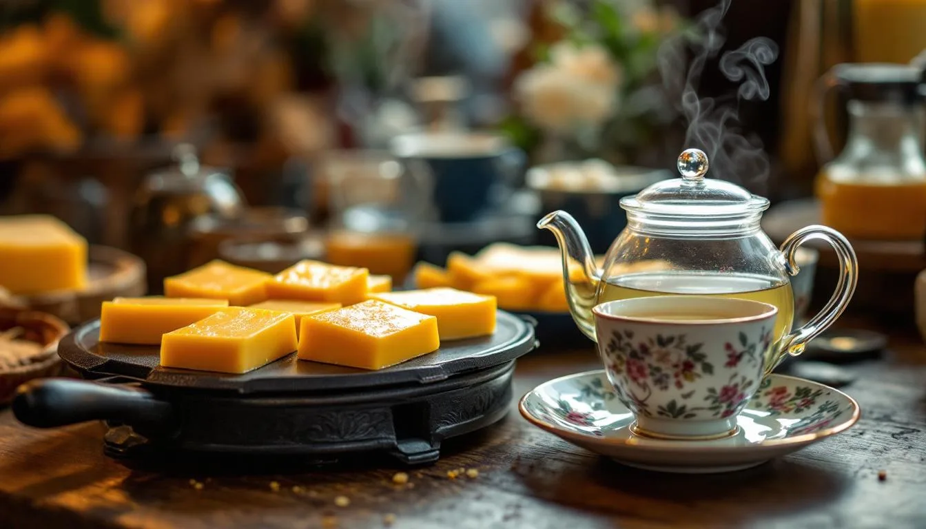 Sprzedawca serów wyjaśnia, dlaczego raclette lepiej smakuje z białą herbatą niż z winem