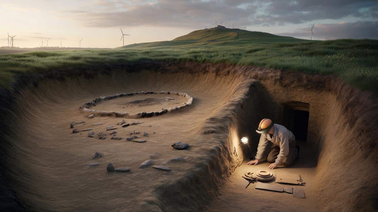 Średniowieczny tunel pod prehistorycznym cmentarzyskiem. Niezwykłe znalezisko w Niemczech