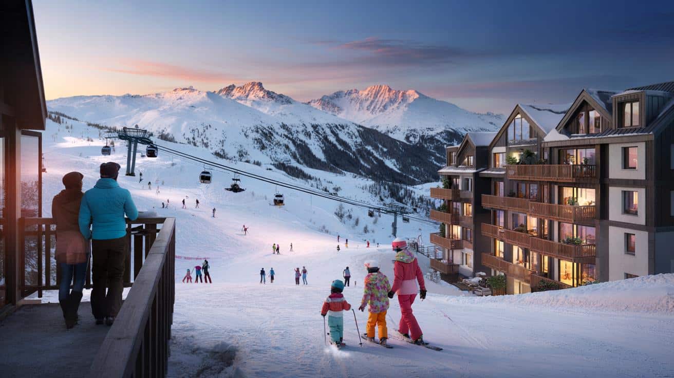 Ta alpejska stacja narciarska wciąż przyciąga mieszkaniami w rozsądnych cenach