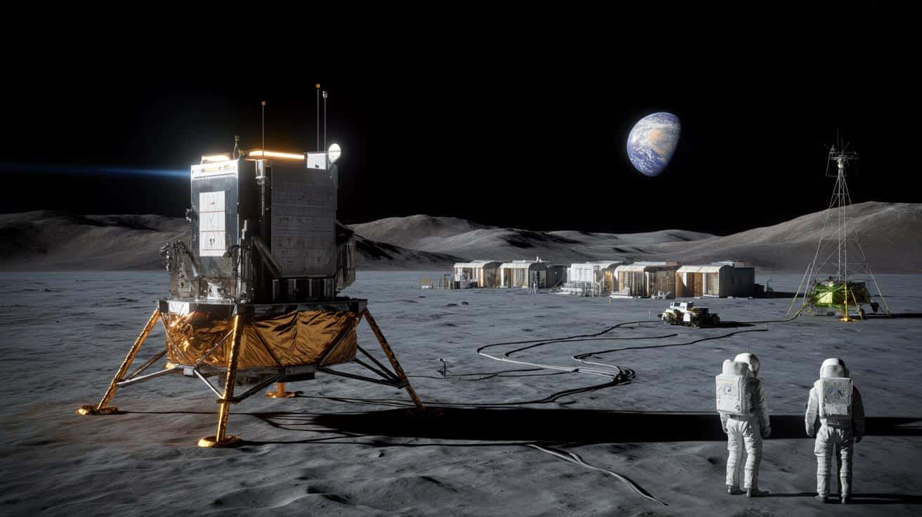 Stany Zjednoczone chcą postawić reaktor jądrowy na Księżycu do 2030 roku