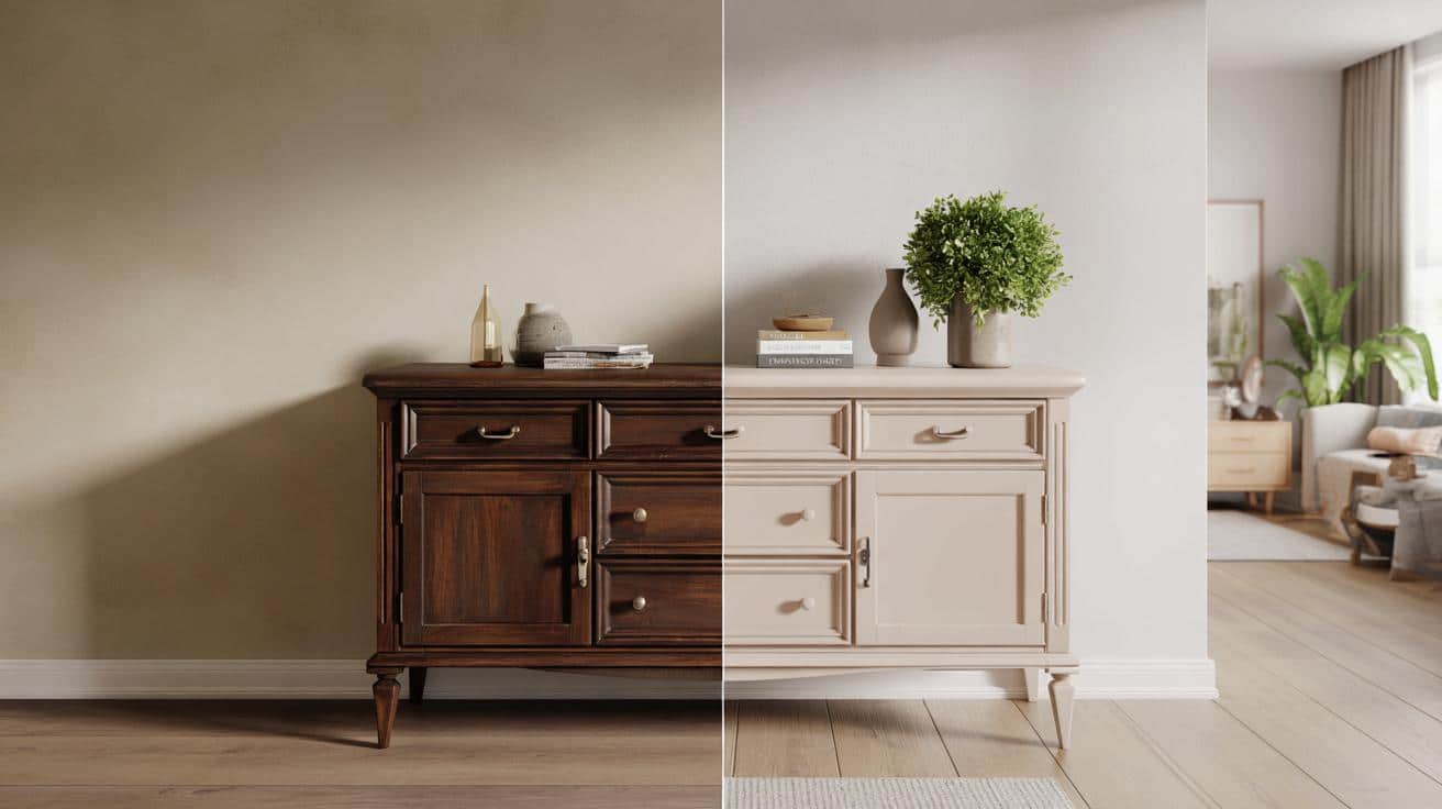 Stara komoda jak z katalogu. Prosty trik, który robi efekt „wow”