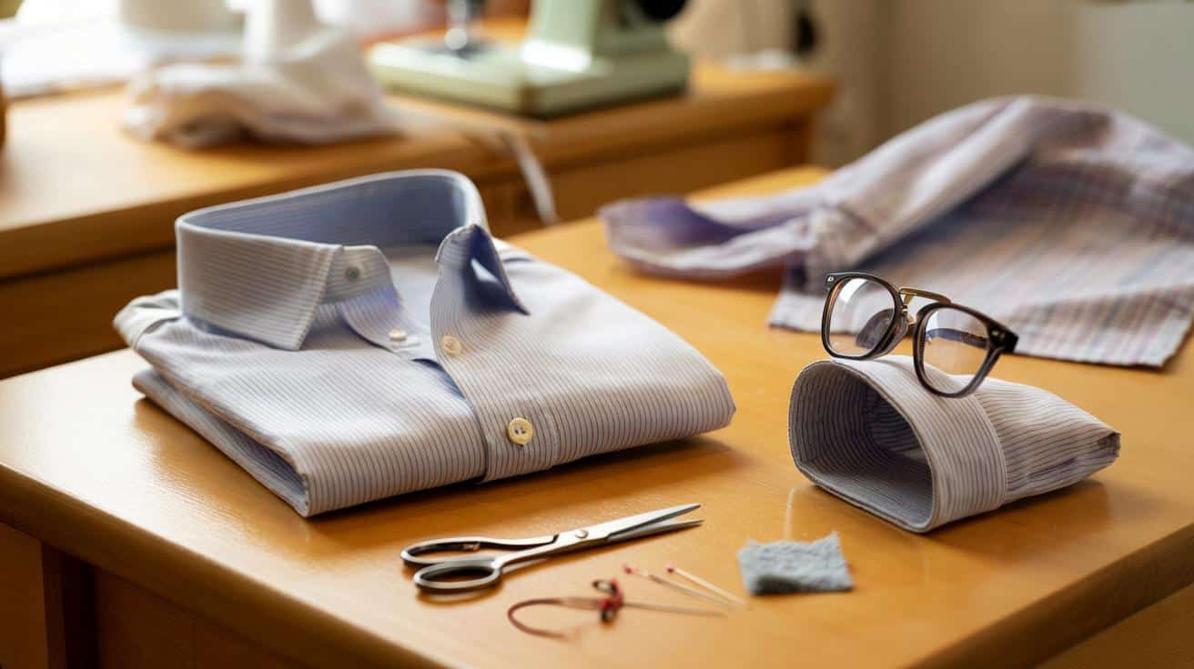 Stara koszula, nowe życie: etui na okulary z rękawa w 15 minut