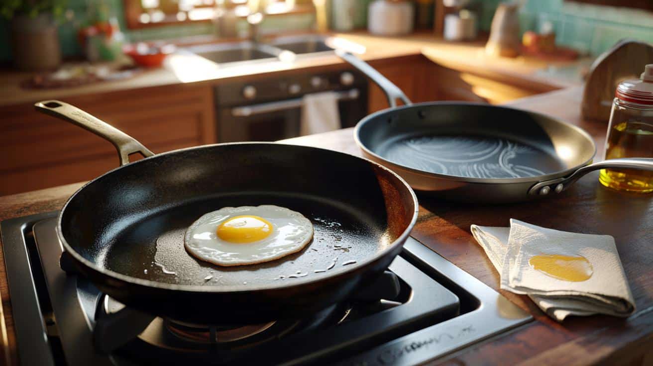 Stara patelnia z babcinej kuchni lepsza niż Teflon? Jeden prosty rytuał zmienia wszystko