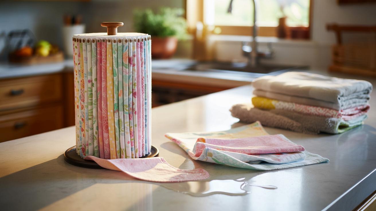 Stara pościel jak złoto w kuchni: prosty trik na „ręczniki” wielorazowe