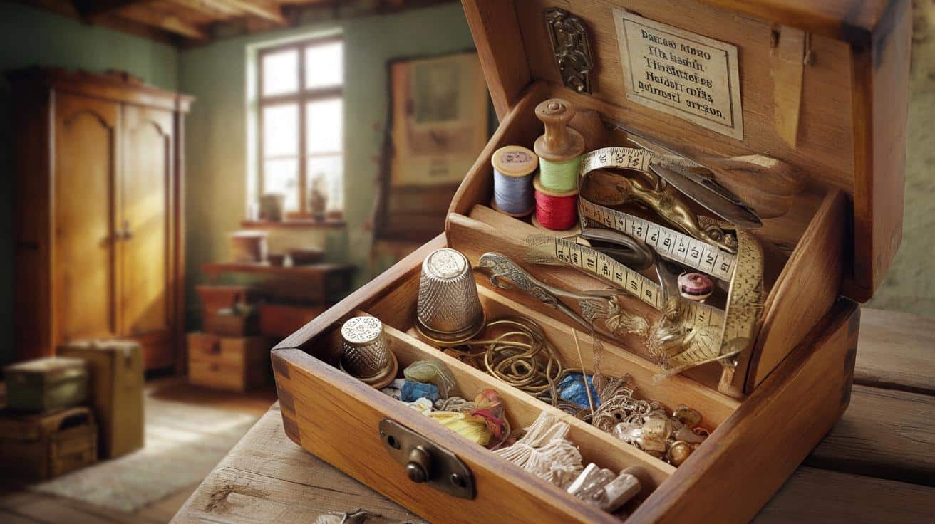 Stara skrzynka z niciami z pawlacza może być warta majątek